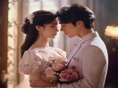 佐佐木希出演温情爱情电影场景，身着淡粉色礼服，与男主角对视，画面唯美